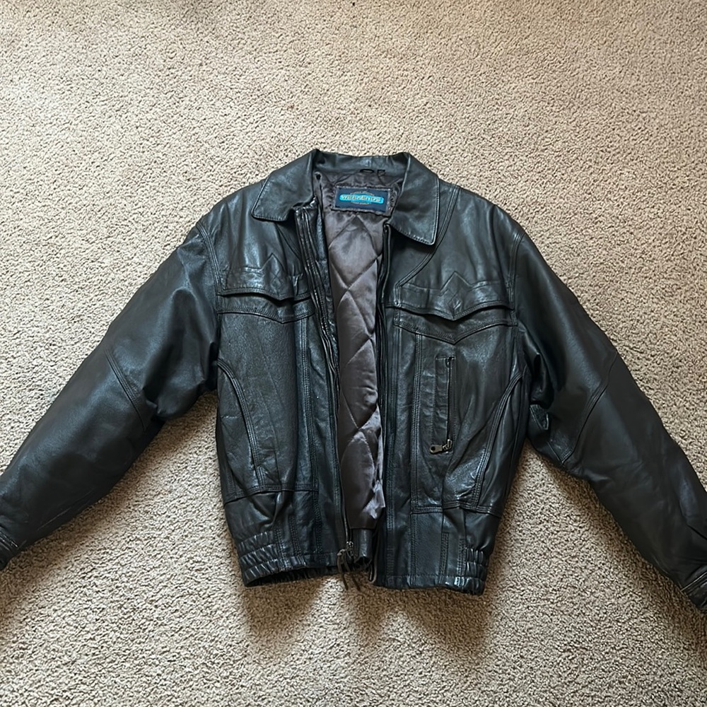 leather jacket